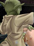 sucking Master Yoda from Star wars shows his pupils how to fuck fuck