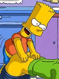 titans Bart screwed Marge while she clean teen