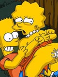 hentais Lisa was screwed by Bart and his friend at parents garden toonguide