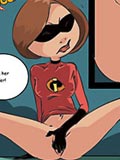 club Comix. Mirage and Incredibles sexy cartoon winx