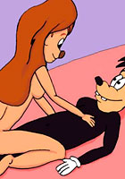 drawn with Goofy famous cartoon sex for free