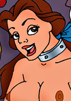 a Belle was forced to lick for blondes toon pics