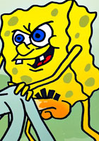 cartoon Sponge underwater orgy tram pararam pics