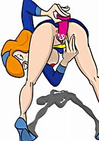 Belle Pocahontas Scooby heroes blowing huge dicks free Beauty