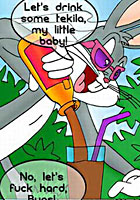 Toon party of chiken by Bunny cartoon porn toon comics
