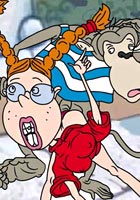 Fred Flinstone Wild Thornberry fucking each other orgy