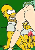 Fred Flinstone Simpsons and Griffins weekend flinstones porn orgy