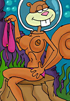 Sponge Bob and Patrik picnic mermaid sex pics