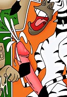 famous poHeroes from Madagascar fuckingrn cartoon