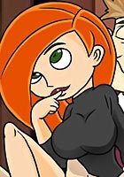 Toon party Possible Draggen kim possible shego toon comics