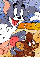 cartoon Horny Jerry fuck Tom's anal hentai new