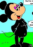 toon Mouse and Mini fucking beach nude cartoon