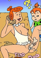 sexy Flintstones family in bdsm the proud toon porn