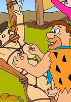 Toon party Flintstones family acient hot toons toon comics