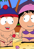 free Cartman celebrating his bithday at Hawaii