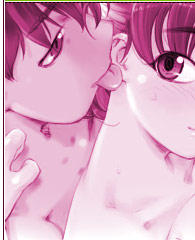 Tit Anime :: Hentai boy grabs a pair of big juicy anime tits