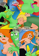 Shego deepthroating and getting soaked in