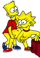 Slut Simpson getting Bart famous toons