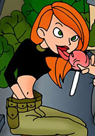 and Kim a facial kim possible nude
