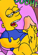 Marge off getting cumshot her asshole