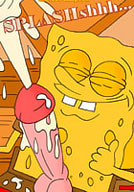 Sponge Bob screws sandy until her rips appart