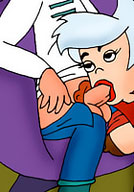Judy stroking hot Jetson plugged