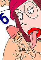 Unlucky banged in mouth Peter Griffin