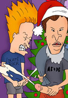 Beavis drilled toon-party