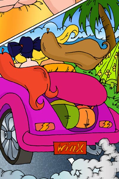 Blondie Cartoon Sex - Blondie Musa rides Helia's schlong till gets fondled \\\\ Cartoon Valley \\\\