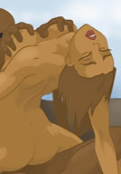 Lioness and got of hot cartoon sex